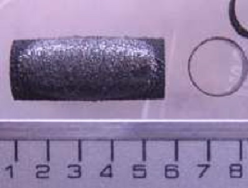 Man-made diamond tube waveguide